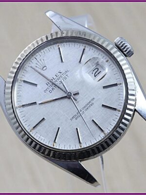Rolex 16014 Stainless Steel White Gold Bezel 36mm (Head Only)