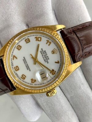 Rolex Datejust 36 16018 18K Yellow Gold Watch