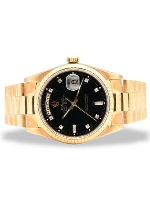 Rolex Day-Date 36 18238 Double Quickset 18K Yellow Gold (1989)