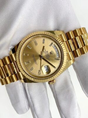 Rolex Day-Date 40 228238 18K Yellow Gold Diamond Dial (2019)