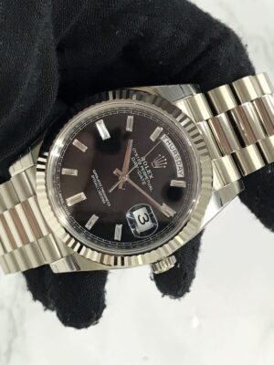 Rolex Day-Date 40 228239 18K White Gold Diamond Dial