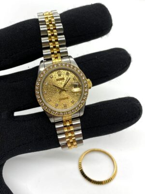 Rolex Lady-Datejust 26 69173 Two-Tone Diamond Dial